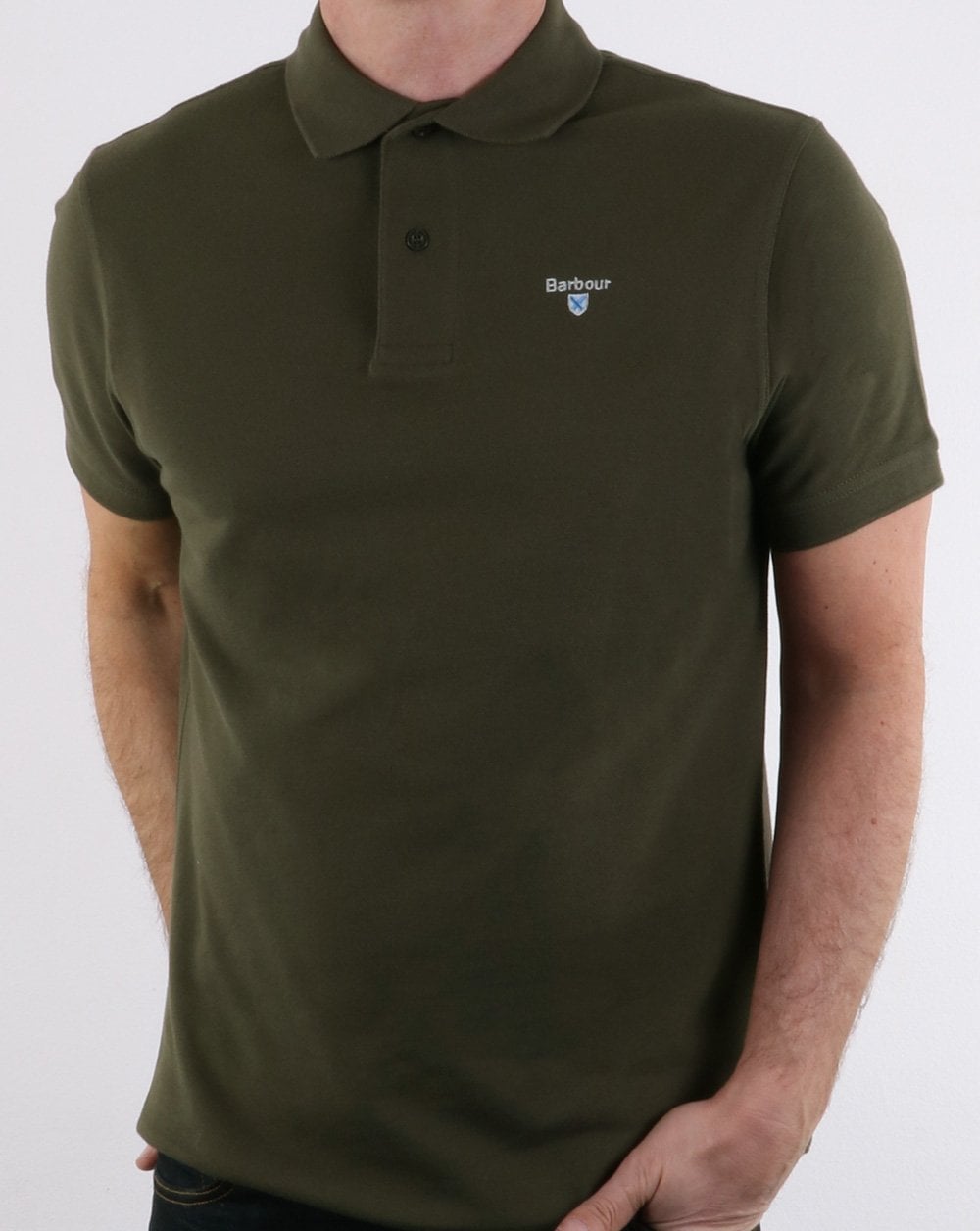 Barbour Polo Shirt Olive