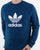 Adidas Originals Trefoil Crew Sweat Deep Blue