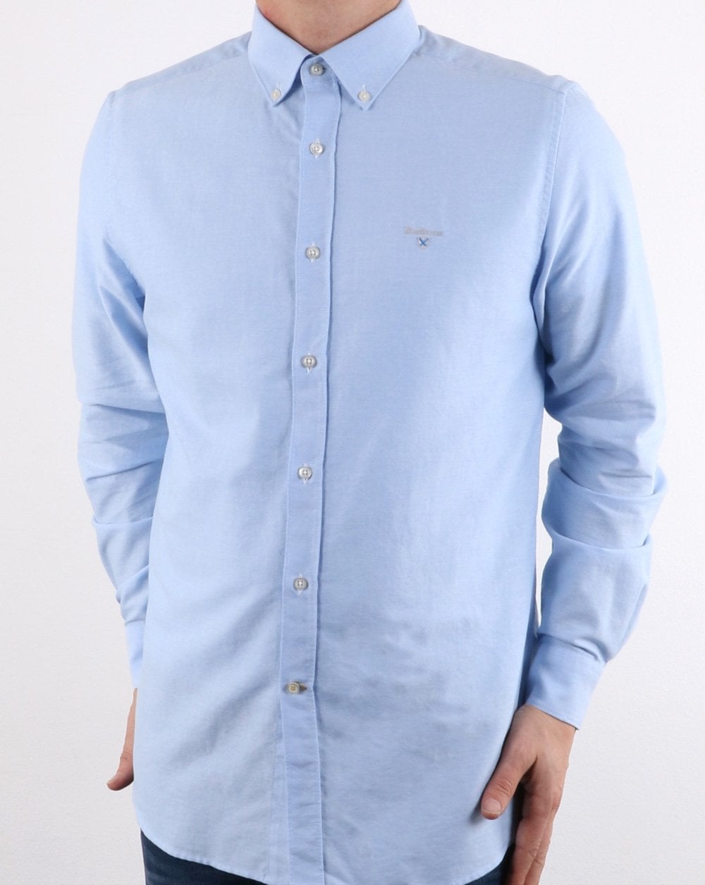Barbour Oxford Shirt Sky Blue