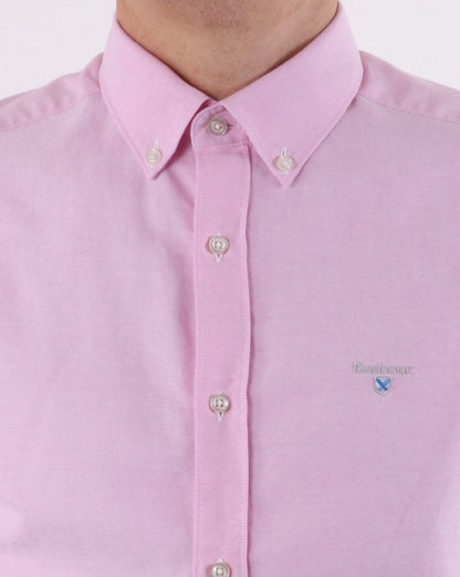 Barbour Oxford Short Sleeved Shirt Pink