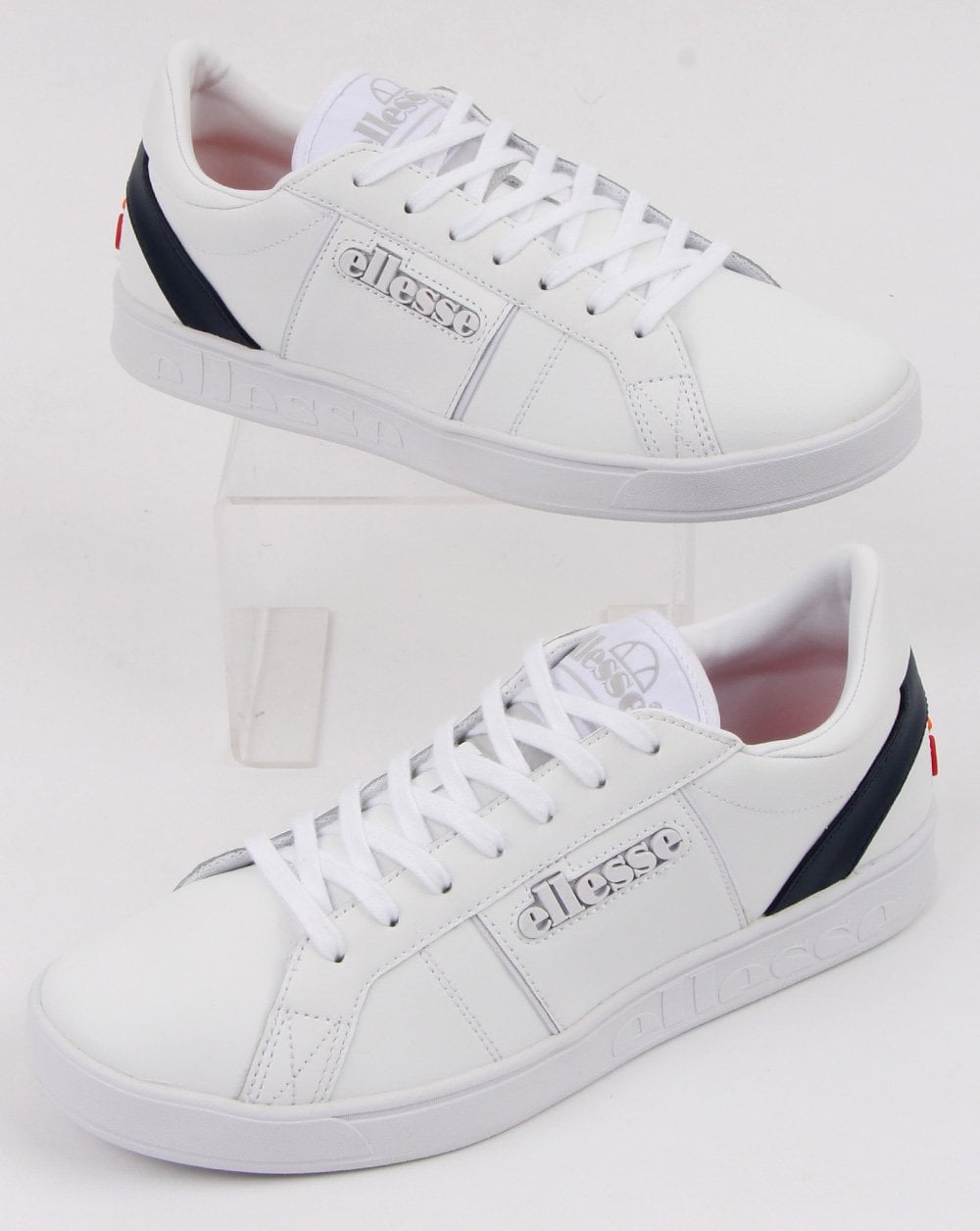 Ellesse LS-80 Leather Trainers White