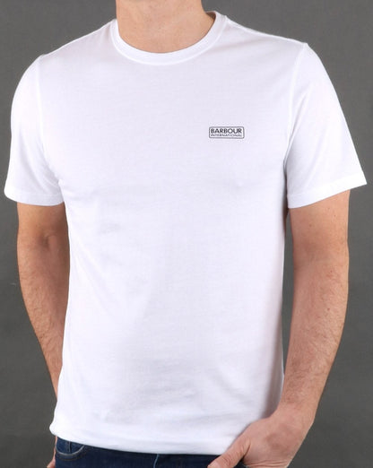 Barbour International Small Logo T-Shirt White