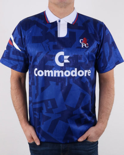 Chelsea 1992 Football Shirt Blue