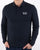 Emporio Armani EA7 Long Sleeve Polo Shirt Navy