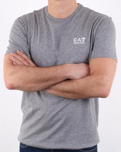 Emporio Armani EA7 Core Tee Light Grey Marl