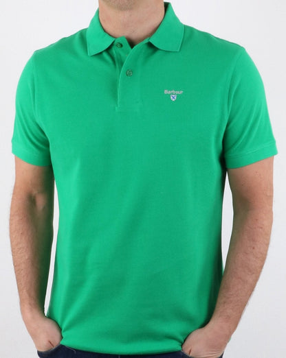 Barbour Polo Shirt Green