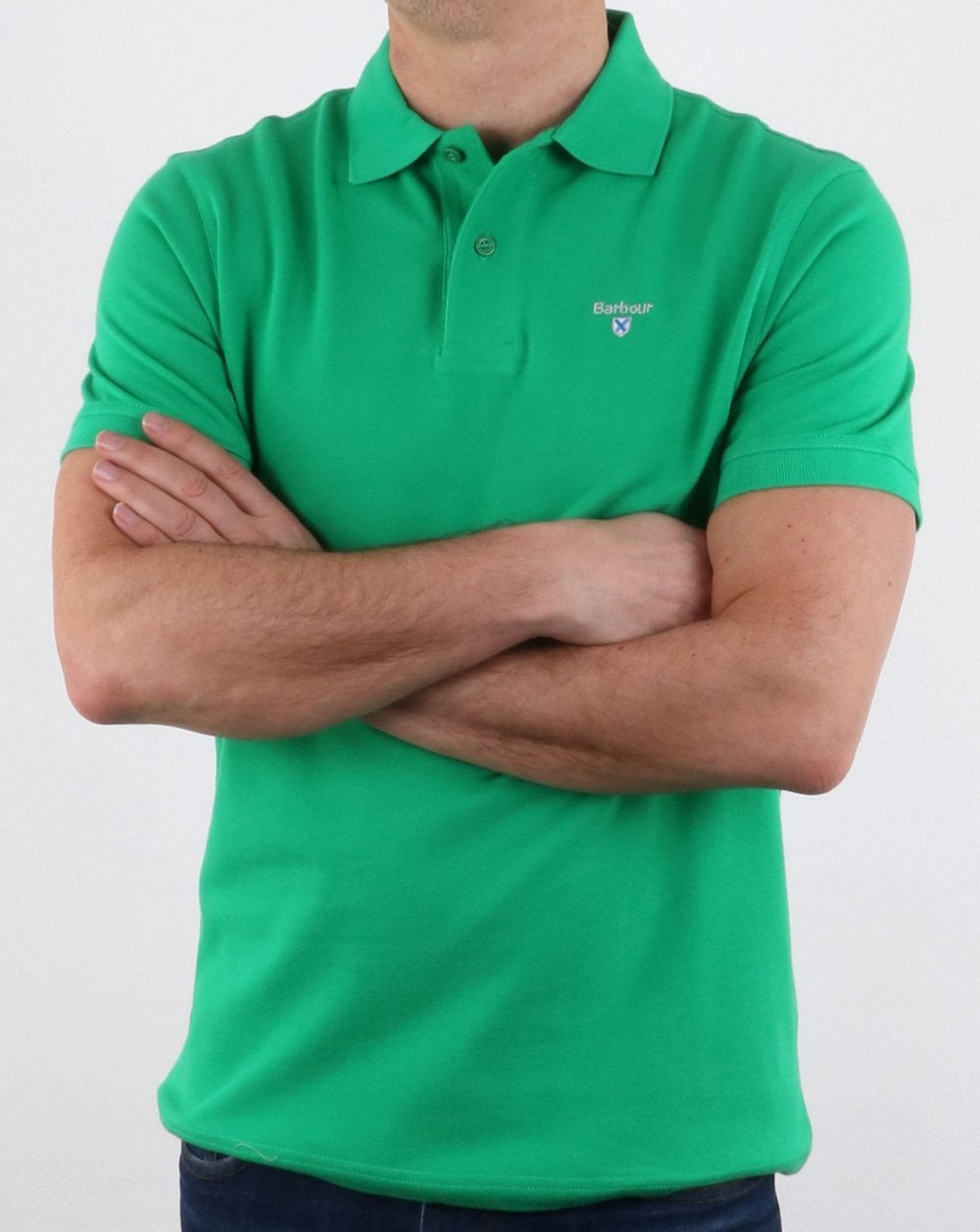 Barbour Polo Shirt Green