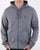 Lyle And Scott Zip Through Hoodie Mid Grey Marl
