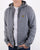 Lyle And Scott Zip Through Hoodie Mid Grey Marl