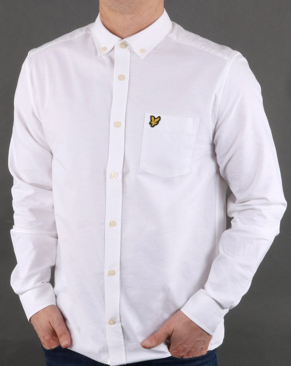 Lyle And Scott Oxford Shirt White