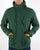 Pretty Green Mens Contrast Colour Hooded Jacket Green