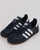 Adidas Jeans Leather Trainers Navy/white