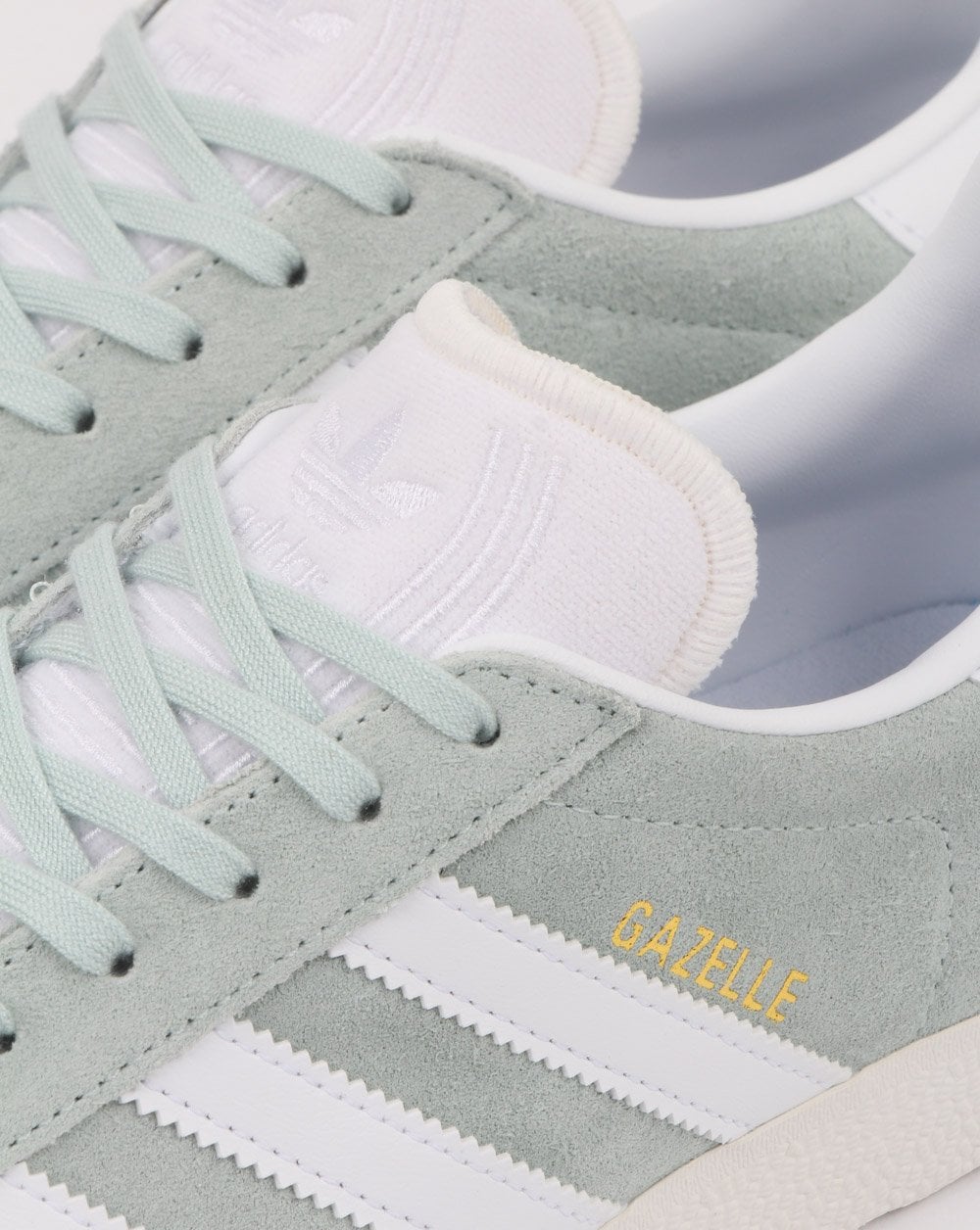 Adidas Gazelle Trainers Vapour Green/white