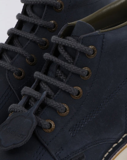Kickers Suede Hi Boots Navy