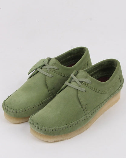 Clarks Originals Weaver Shoes Cactus Green