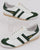 Gola Harrier 60s-70s Leather Trainer White/green