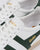 Gola Harrier 60s-70s Leather Trainer White/green