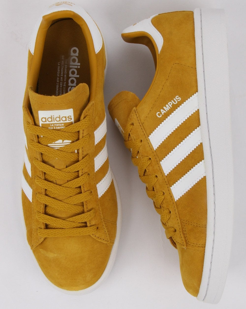 Adidas Campus Trainers Raw Ochre/white