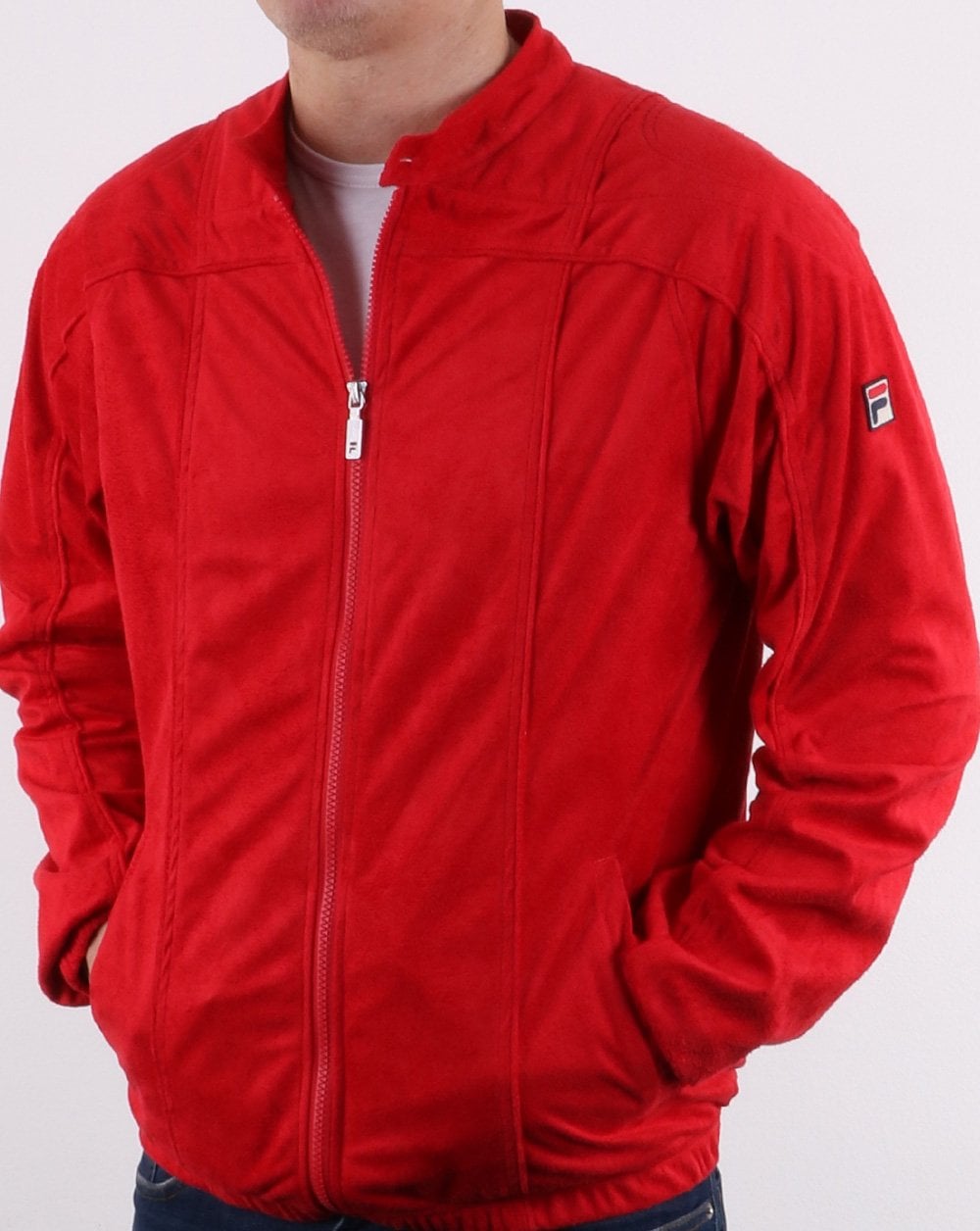 Fila Vintage Terrinda Mk3 Track Top True Red