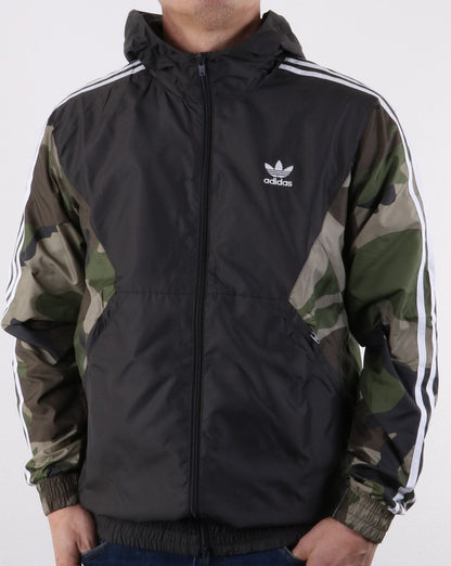 Adidas Originals Camo Windbreaker Khaki Green