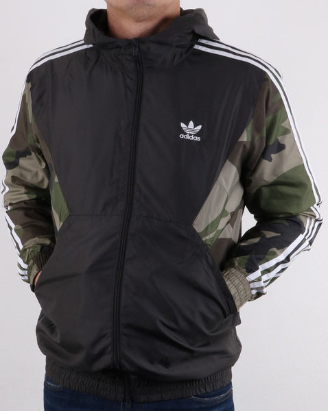 Adidas Originals Camo Windbreaker Khaki Green