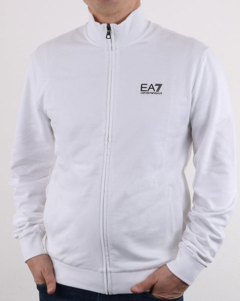 Emporio Armani EA7 Track Top White