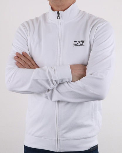 Emporio Armani EA7 Track Top White