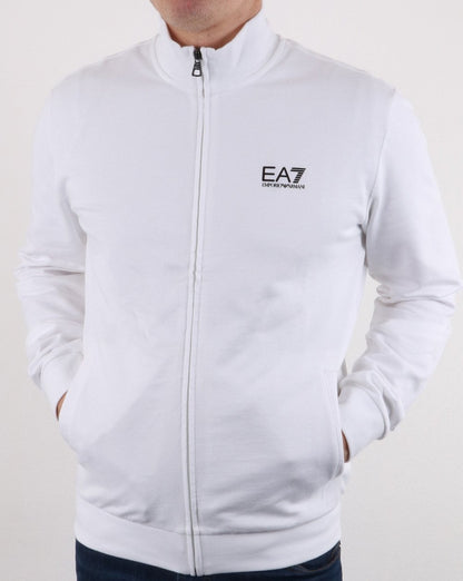 Emporio Armani EA7 Track Top White