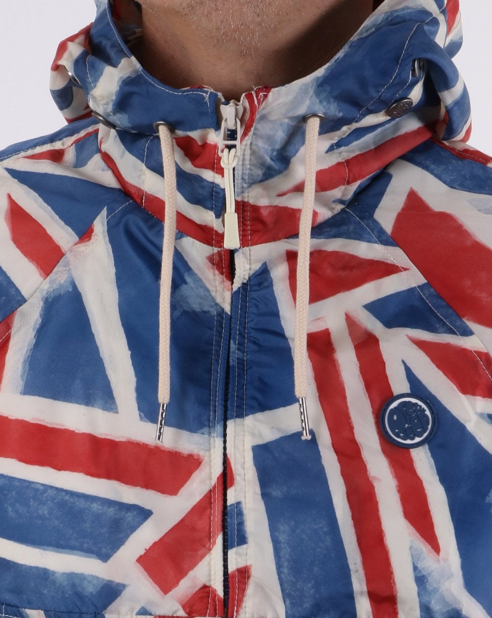 Pretty Green UJ Zip Overhead Hooded Jacket Multi
