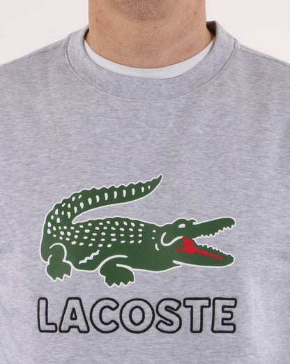 Lacoste Logo Sweatshirt Grey