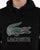 Lacoste Hooded Logo Sweatshirt Black