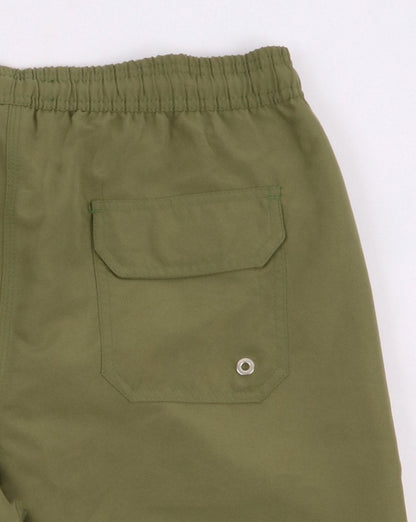 Barbour Logo 5 Swim Shorts Olive