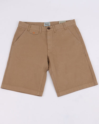 Barbour Neuston Twill Shorts Stone