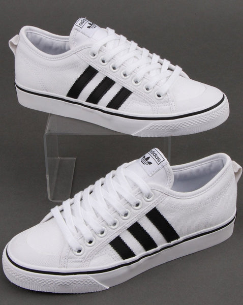 Adidas Nizza Trainers White/black