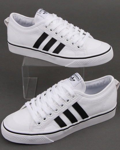 Adidas Nizza Trainers White/black