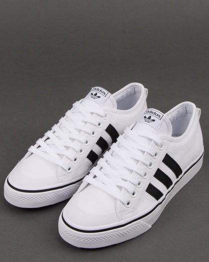 Adidas Nizza Trainers White/black