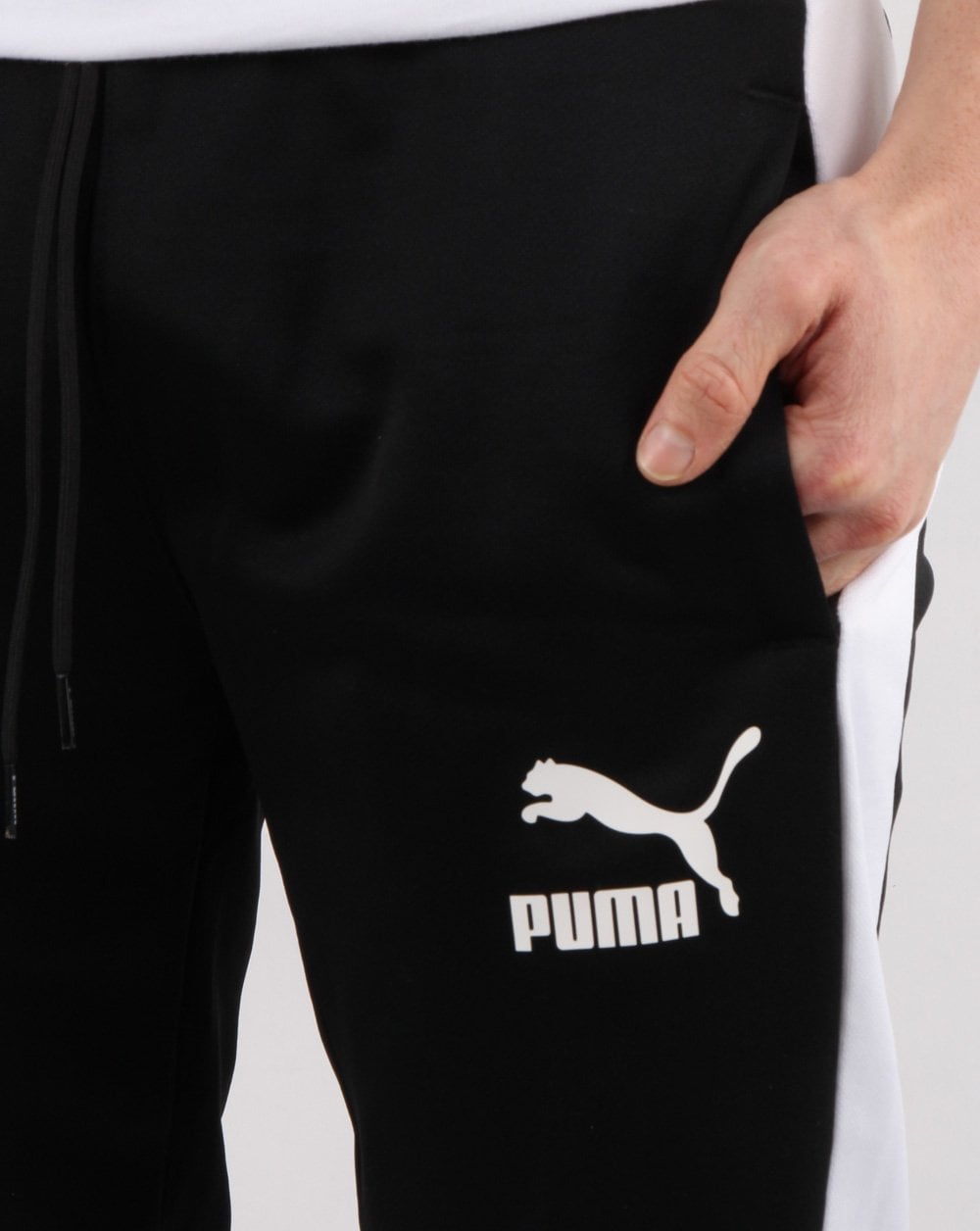 Puma Iconic T7 Track Pants Black