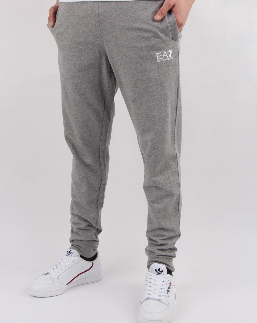 Emporio Armani EA7 Slim Fit Track Pants Grey