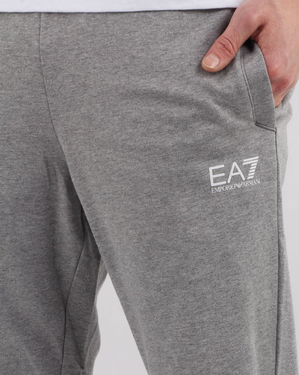 Emporio Armani EA7 Slim Fit Track Pants Grey