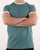 Farah Groves Ringer T Shirt Green