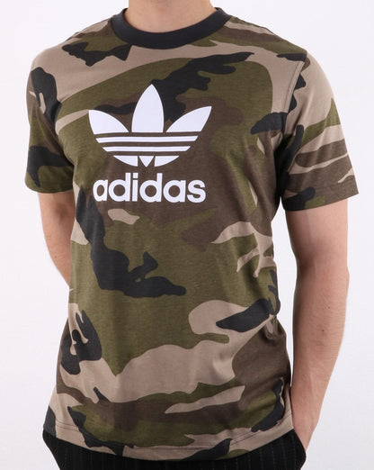 Adidas Originals Trefoil T Shirt Camo