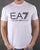 Emporio Armani EA7 Large Logo Tee White