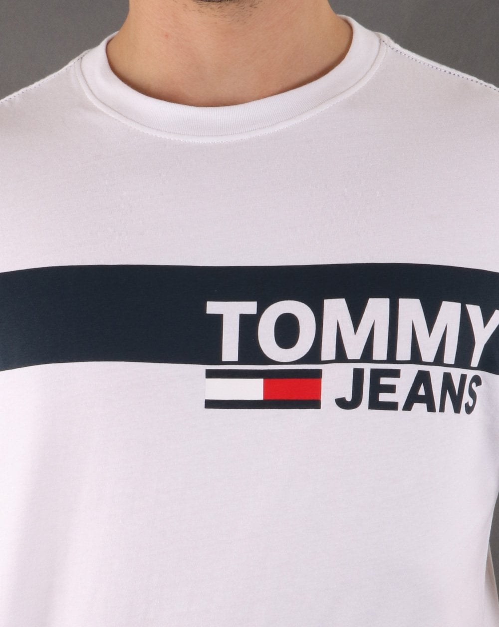 Tommy Hilfiger Box Logo T'Shirt Classic White