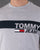 Tommy Hilfiger Box Logo Tee Light Grey Heather