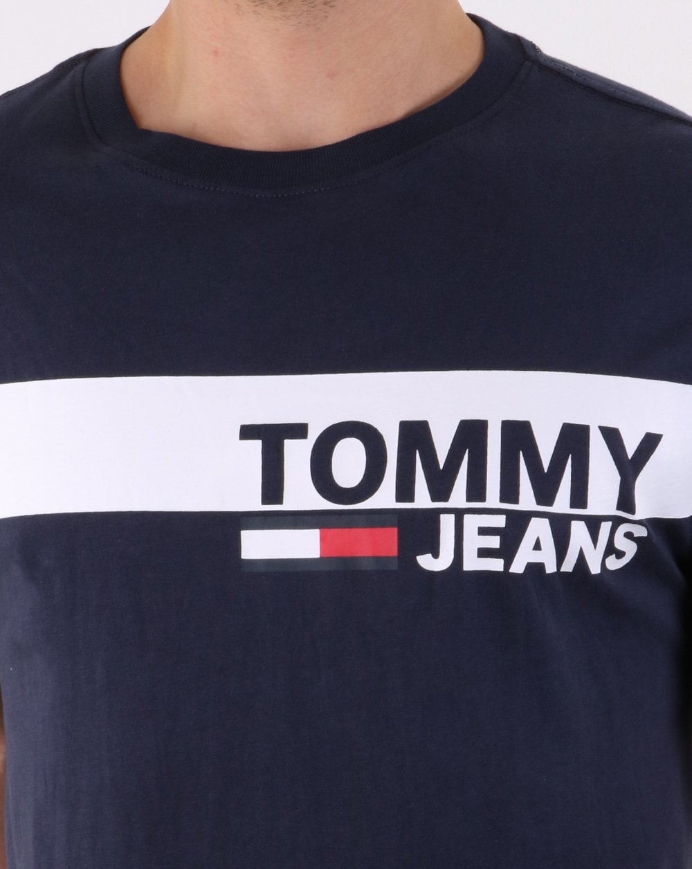 Tommy Hilfiger Box Logo T'Shirt Navy