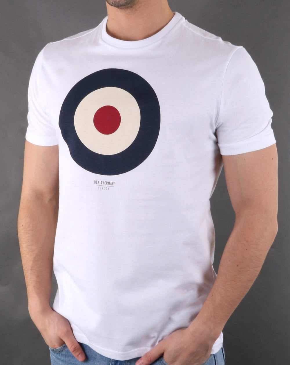 Ben Sherman Target T-shirt White