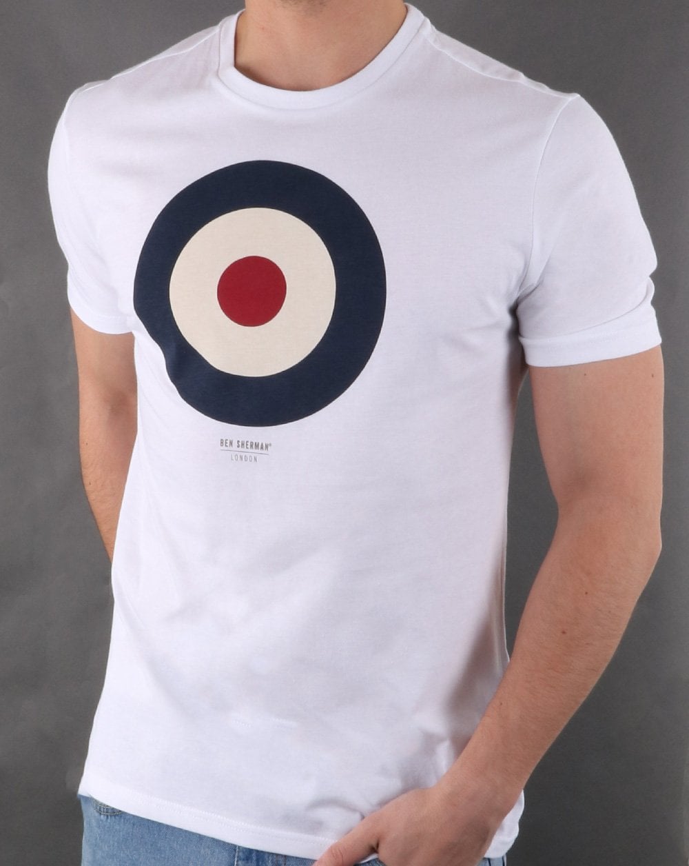 Ben Sherman Target T-shirt White