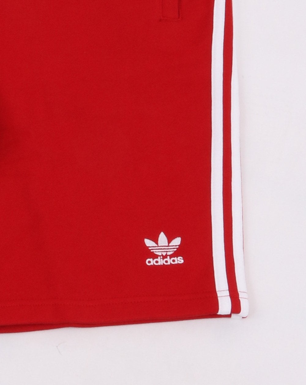 Adidas Originals 3 Stripe Shorts Power Red