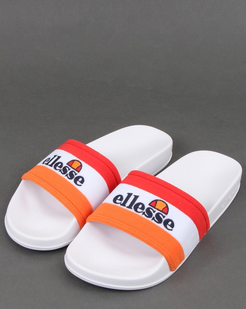 Ellesse Borgaro Slides Orange/white/red