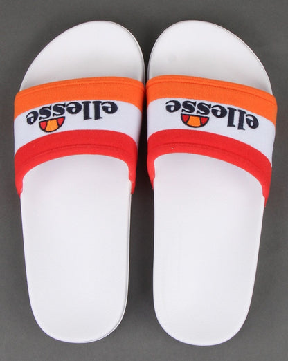 Ellesse Borgaro Slides Orange/white/red